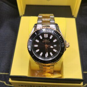 Invicta Pro Diver Men's Watch - 43mm, Gold, Steel (46319)